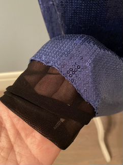 Платье с пайетками