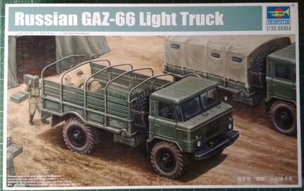 Сборная модель Trumpeter Russian GAZ-66 Truck