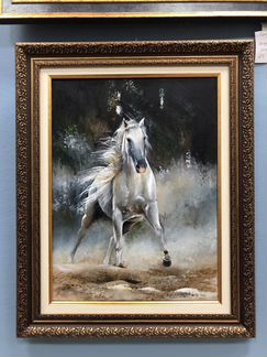 Картина Белая Лошадь