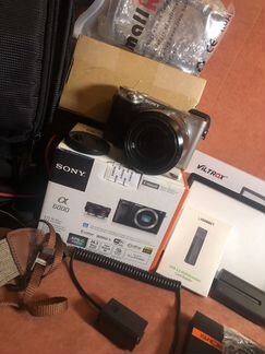 Sony a6000 kit + полный комплект