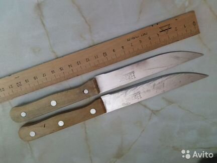 Ножи новые нерж. СССР 4 шт.разные