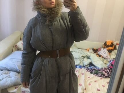 Пуховик оверсайз 44-50