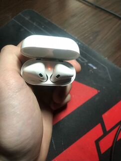 Беспроводные наушники apple airpods оригинал