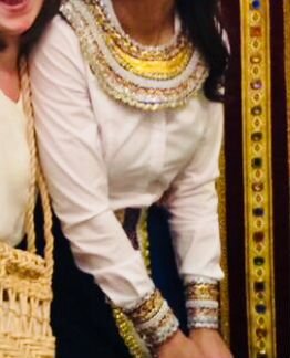 Воротник и манжеты