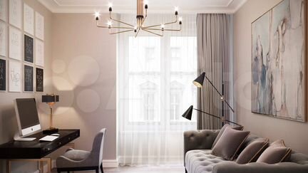 4-к квартира, 101.5 м², 43/51 эт.