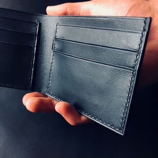 Кошелек, бифолд из натуральной кожи Tempesti