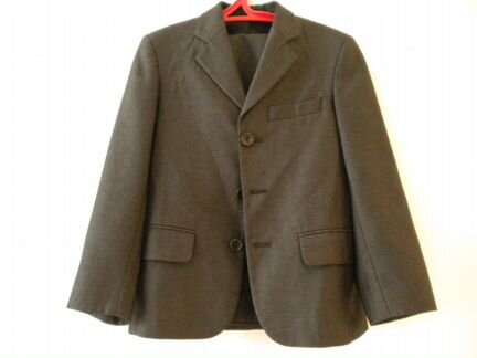 Костюм серый 116