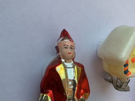 Елочные игрушки СССР Царевна Лягушка