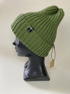Шапка 50/52/54 хаки вязанная