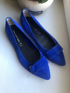 Лодочки без каблука Без следов носки