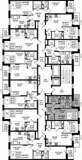 1-к квартира, 30.9 м², 15/17 эт.