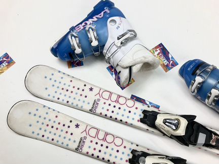 Горные лыжи Salomon детские 100, Ботинки детские