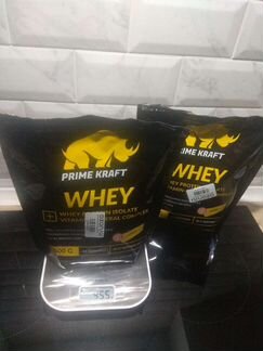 Сывороточный протеин Prime Kraft 2 пачки