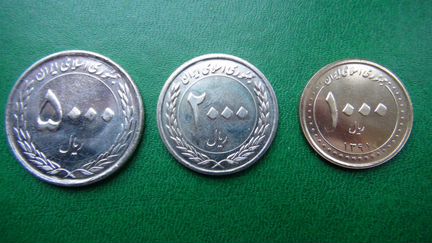 Монеты Ирана
