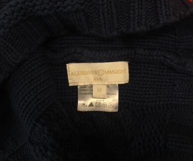 Снуд / шарф красный и синий М от Alessandr Manzoni