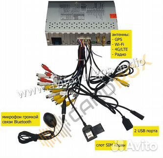 Магнитола с LTE Toyota Land Cruiser J105 2002-2007