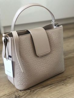 Сумка новая пудровая