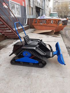 Скоростное кресло-вездеход на гусеницах гибрид