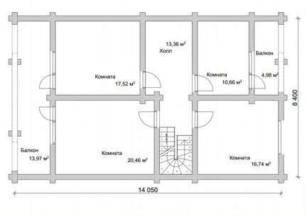 Сруб под ключ