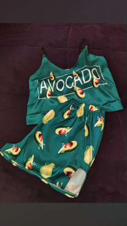 Пижамка женская авокадо