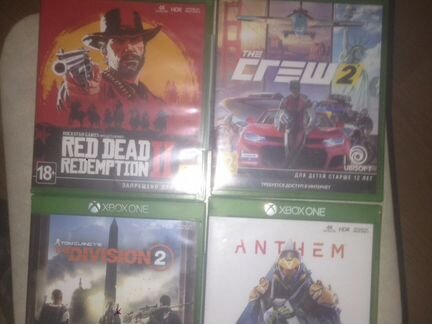 4 Игры на xbox one