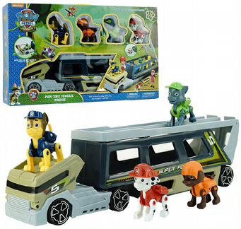Машина щенячий патруль. Грузовик, автобус