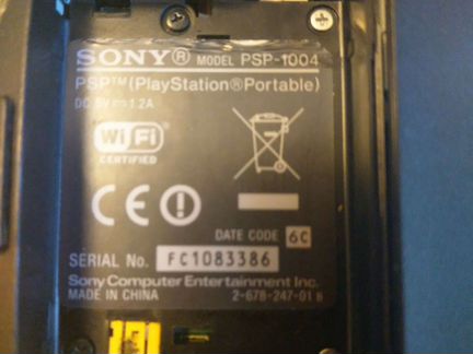 Psp 1004 игровая консоль