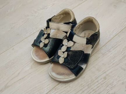 Кожаные сандалии Котофей 25 р