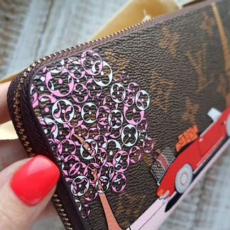 Новый женский кошелек из кожи Louis Vuitton Париж