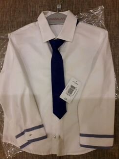 Рубашка белая 3-4 Matalan Англия