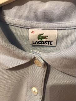 Поло женское Lacoste 40