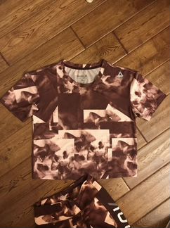 Леггинсы и футболка Reebok XS 11-13 лет