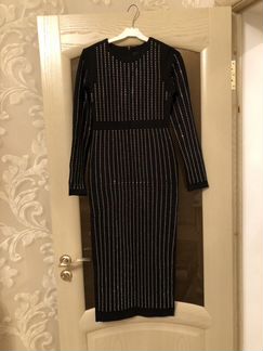 Платье со стразами