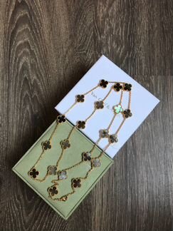 Сотуар van cleef колье ван клиф 20 мотивов серый п