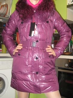 Зимнее полупальто (пух)