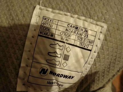 Фигурные коньки 33 размер