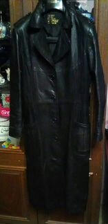 Пальто натуральная кожа